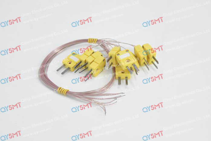 Temperature sensor wire with connector