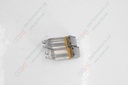 finger L RIBBED CURVED SPRING TITANIUM 5.0 MM