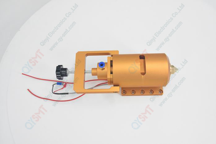 Glue dispenser heating unit