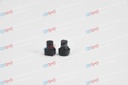 INSERT PAD PUSHER WITH PIN, Color: Black
