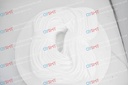 Outer  Diam10mm , inside diam 6 mm, Type PTFE