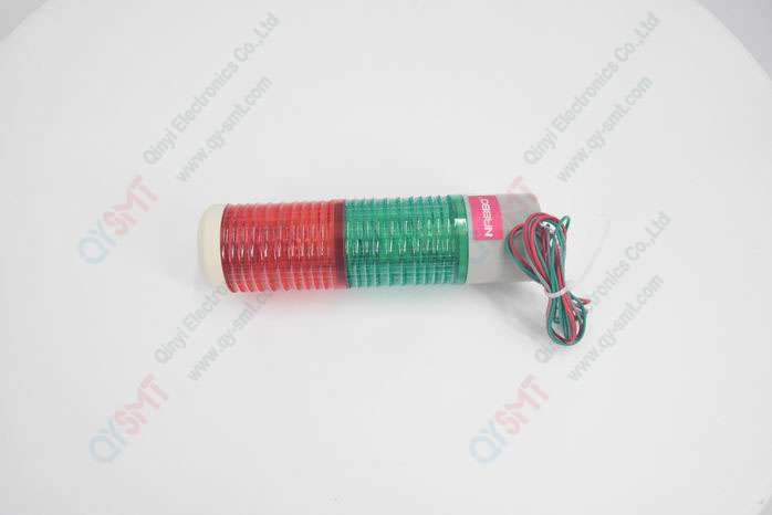 2 Colors Tower Light, Green and Red, 24VDC,  No Buzze