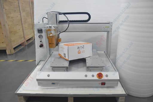 [331_dispenser] Double header glue dispensing machine