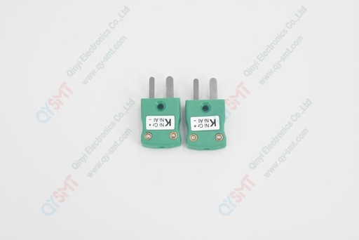 [..IM-K-M] Type K Green Thermocouple connector