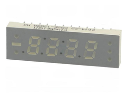 [CA25-12GWA] Kingbright Electronic, LED, 7-segment, 6.2mm, 0.244", No.char: 4, green, 3÷10.5mcd
